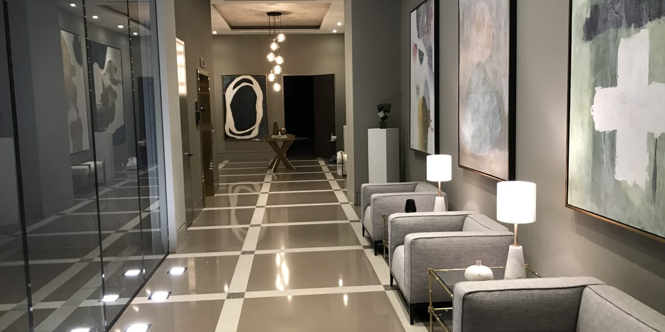 appartamento di lusso: corridoio ingresso