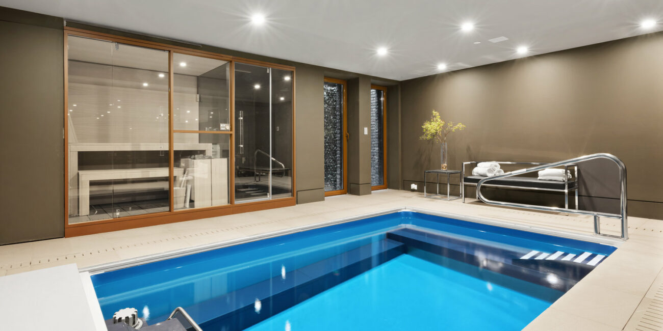 appartamento di lusso: piscina interna