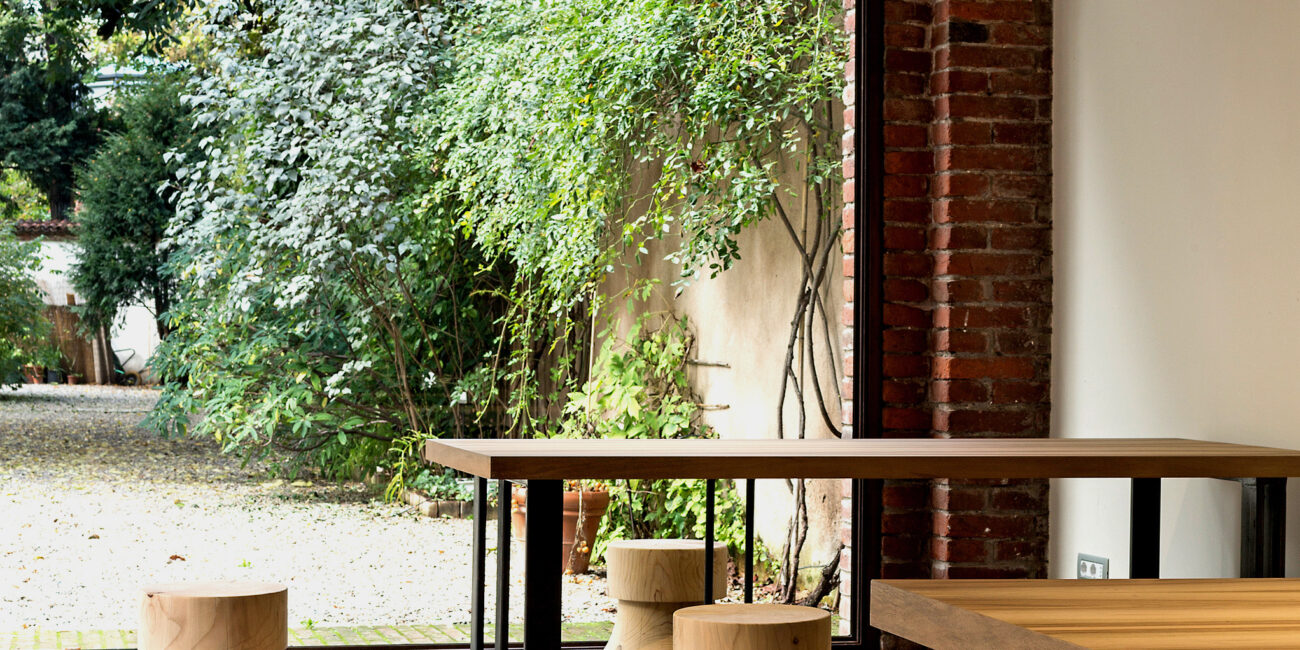 orto botanico: tavoli e sedie