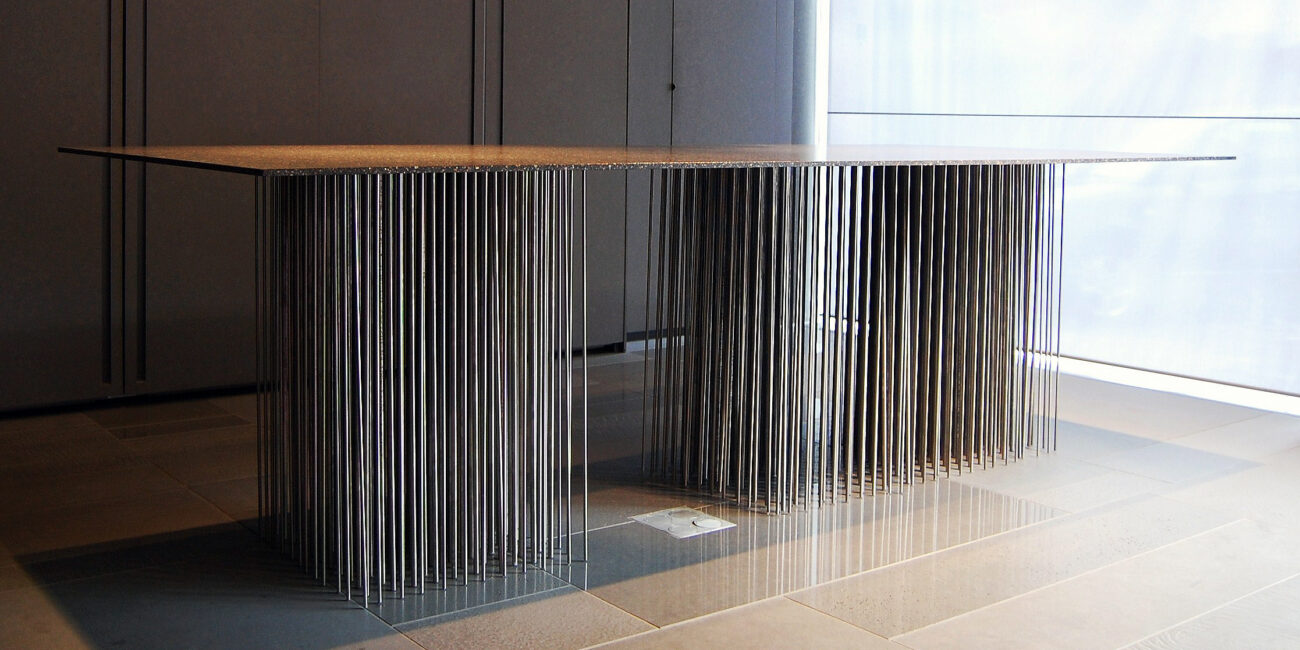 tavolo riccio: particolare arredamento