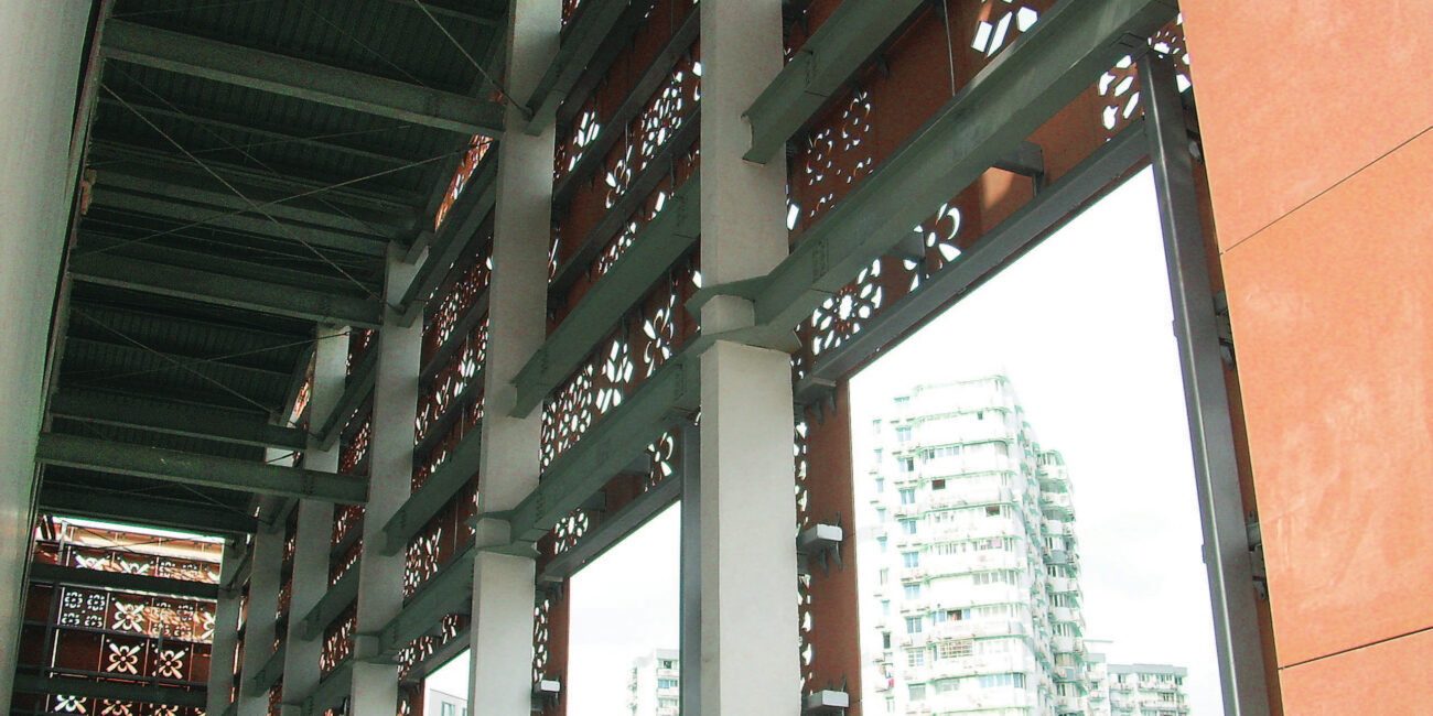 expo 2010: particolare facciata