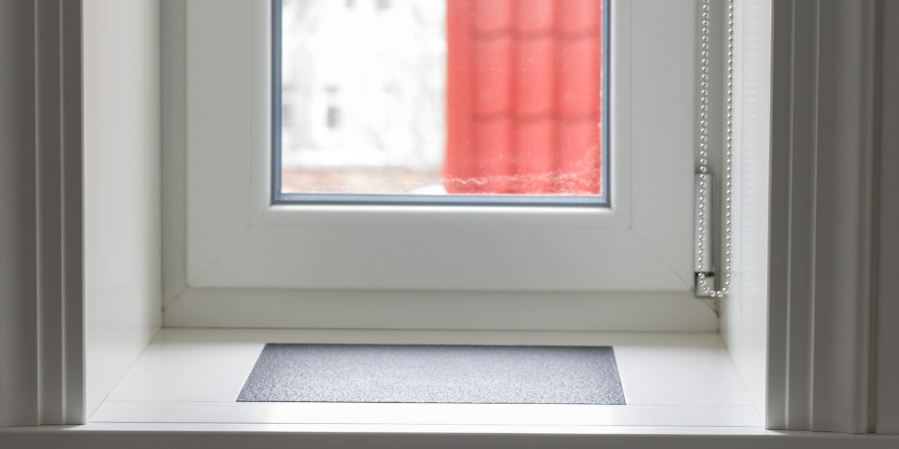 appartamento in ucraina: rivestimento davanzale