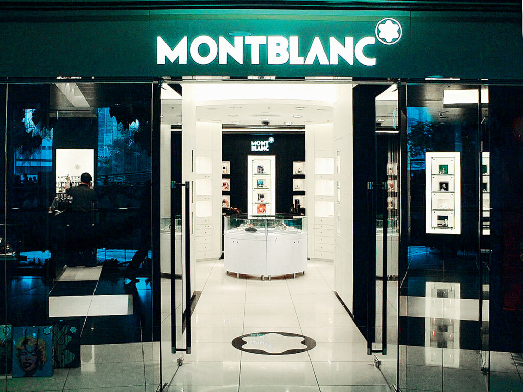 montblanc concept store